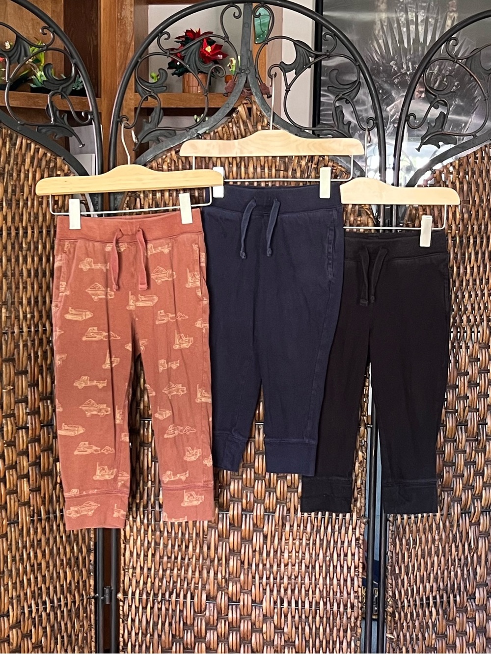2/3 Gap Organic Cotton Toddler Joggers Bundle of 3